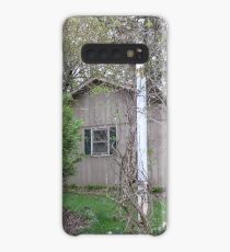 Ghostly White Post Case/Skin for Samsung Galaxy