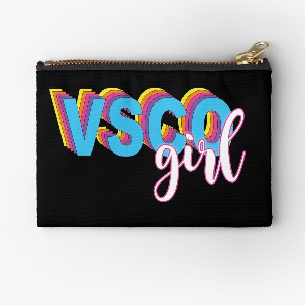 VSCO Girl Zipper Pouch