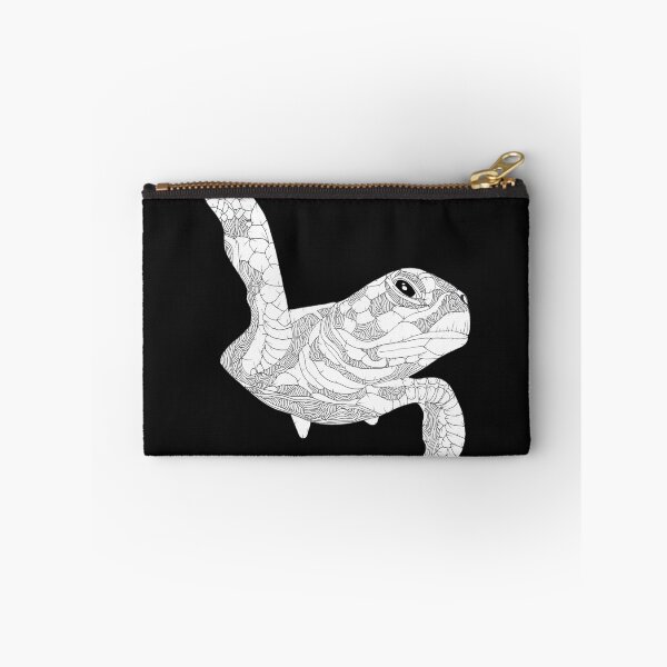 Item preview, Black White Sea Turtle designed and sold by Flower Magic .