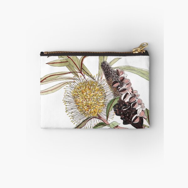 Item preview, Banksia Flower Pod Australian Flora Yellow designed and sold by blueidesign.