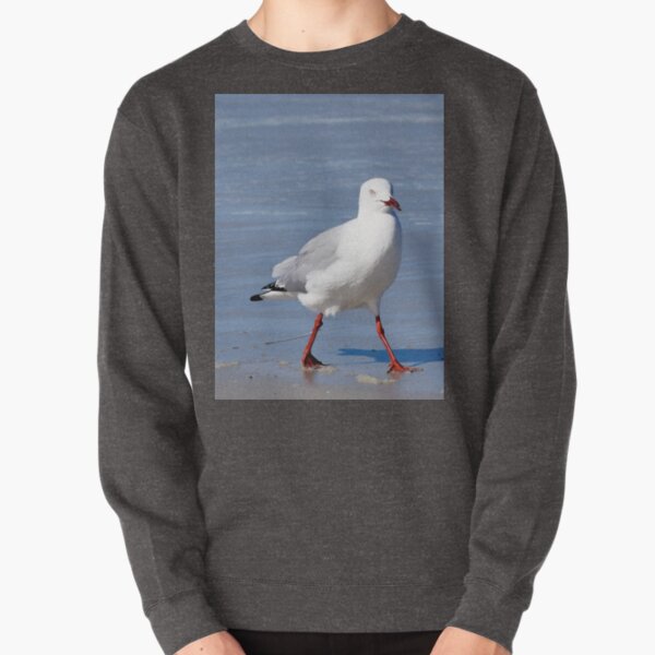 Seagull and its Shadow Pullover Sweatshirt