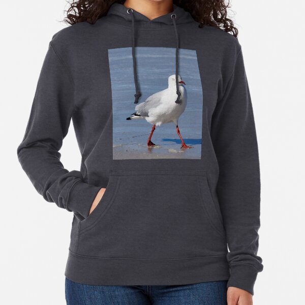 Seagull and its Shadow Lightweight Hoodie