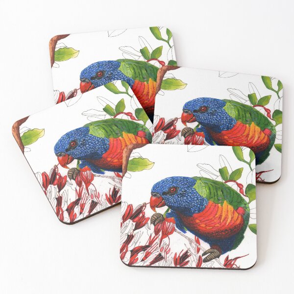 Item preview, Lorikeet Rainbow Australian Bird designed and sold by blueidesign.