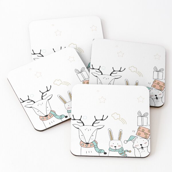 Item preview, christmas animals designed and sold by BadHabits4452.