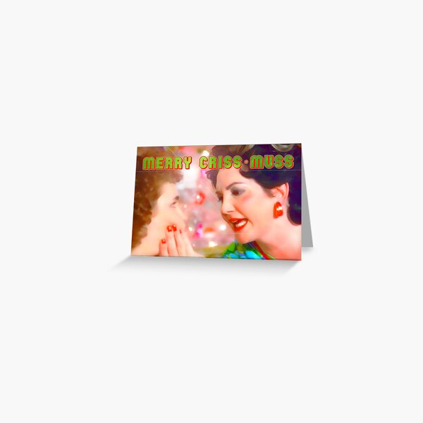 Merry CRISS-MUSS Greeting Card