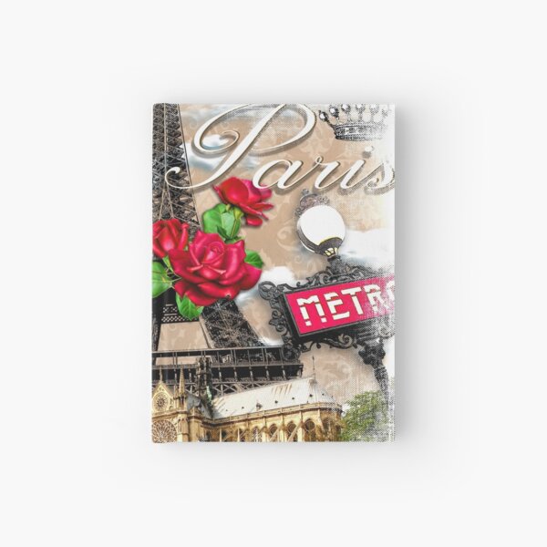 Paris Scenery Hardcover Journal