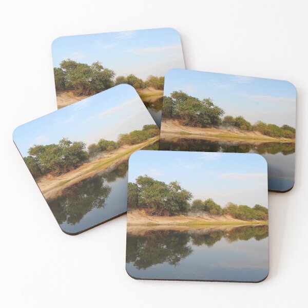 Item preview, Early morning reflections, Chobe River, Botswana, Africa designed and sold by FranWest.