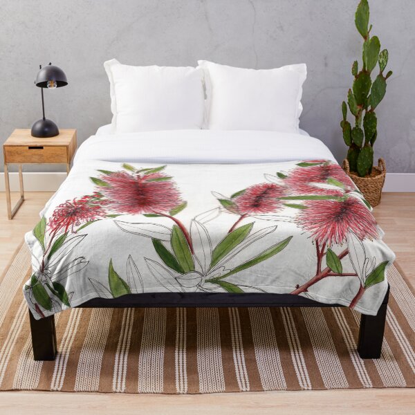 Item preview, Cepillo para biberones Flora australiana roja designed and sold by blueidesign.