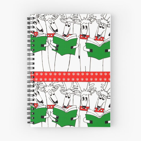 Item preview, Reindeer Singing Christmas Carols designed and sold by Genevieve Esson.
