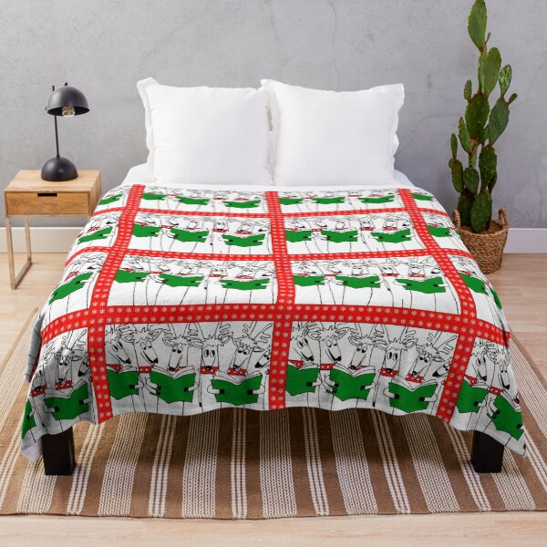 Item preview, Reindeer Singing Christmas Carols designed and sold by Genevieve Esson.
