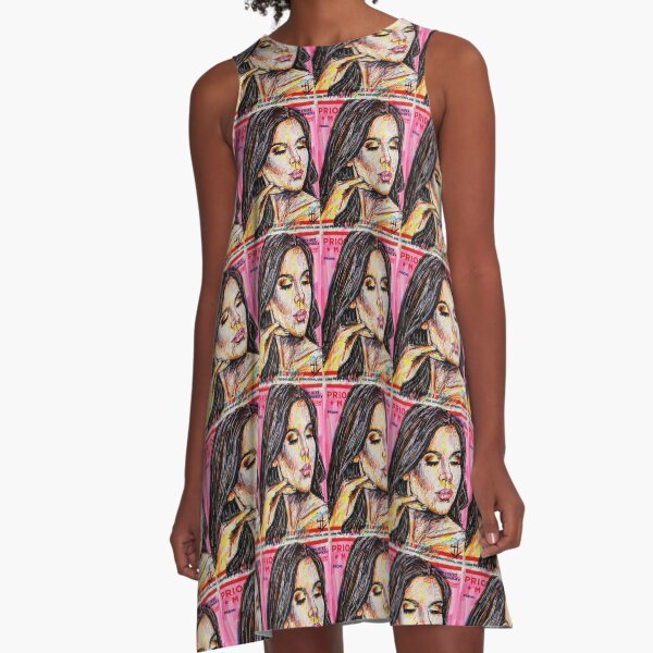 Tati Westbrook Portrait A-Line Dress