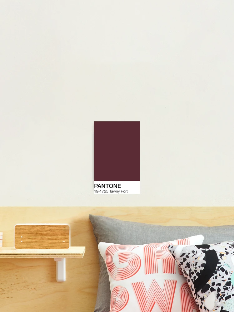 Burgundy Solid Color 2022 Autumn/Winter Trending Hue Pantone Tawny Port  19-1725 Hand & Bath Towel by Simply_Solid_Colors_ Now_Over_4000_Essen