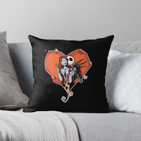 Nightmare Before Christmas 2 Throw Pillow