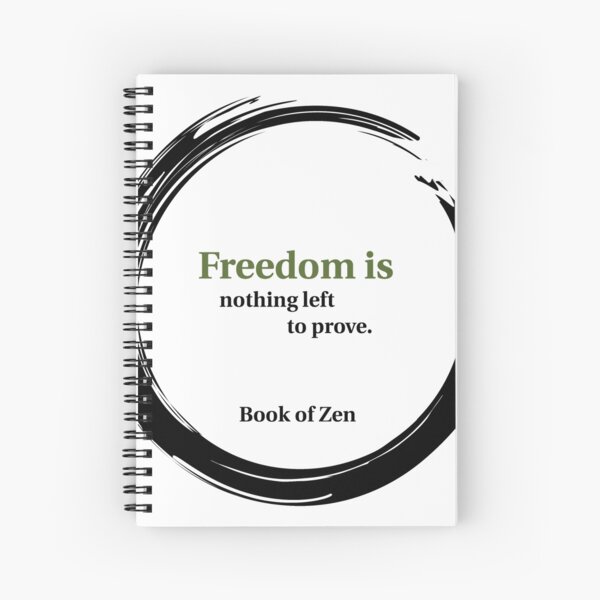 Item preview, Inspirational Freedom Quote designed and sold by bookofzen.