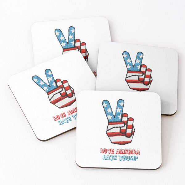 Item preview, Love American, Hate Trump! designed and sold by Monkez.