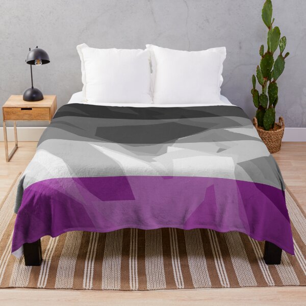 Item preview, Textured Abstract Asexual Pride Flag Serie grande 2 designed and sold by AbstruseArtisan.