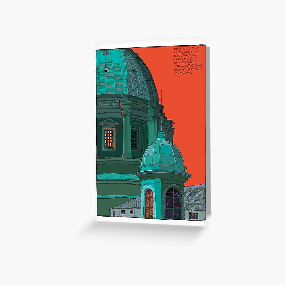 Item preview, Greeting Card designed and sold by bcedraws.