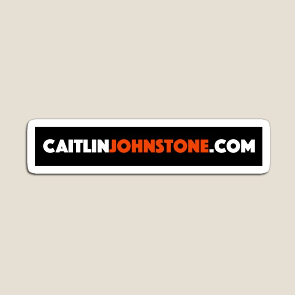 CaitlinJohnstone.com Aufkleber Magnet