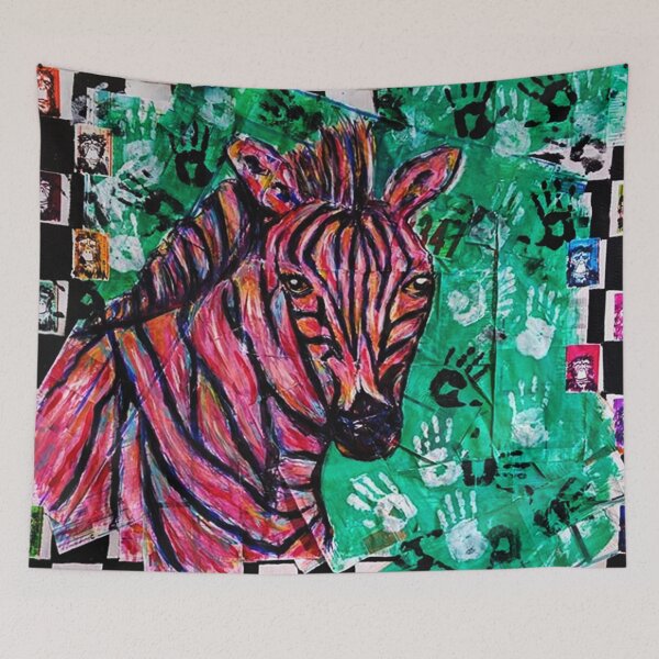 Item preview, Pink Zebra designed and sold by Jilly Rose Ink.