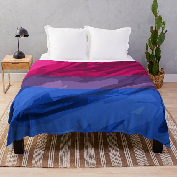 Item preview, Textured Abstract Bisexual Pride Flag Serie grande 2 designed and sold by AbstruseArtisan.