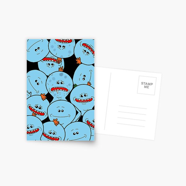 Meeseeks Army. Postcard