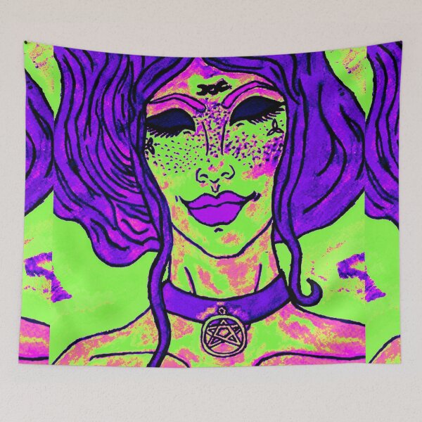 Item preview, Enchanted- edited (purple, pink, green) designed and sold by AlysiaMcC13.