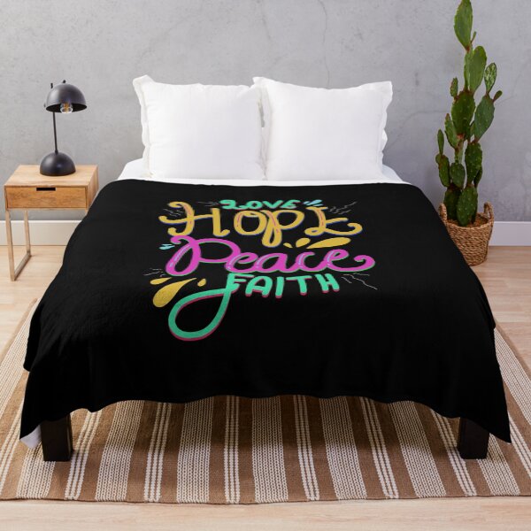 Item preview, Love Hope Peace and Faith designed and sold by ChicagoIndigo.