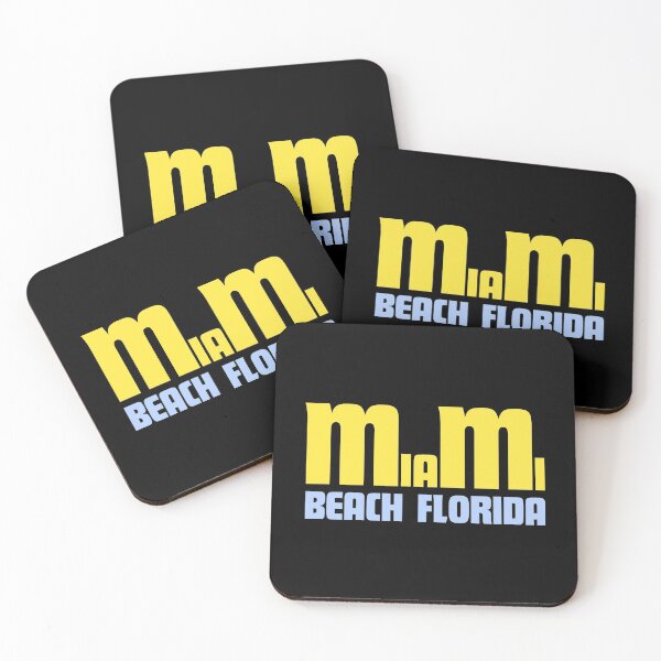 Artikelvorschau, Miami Beach Florida Souvenir USA Art Deco Gebäude Typografie entworfen und verkauft von peter2art.