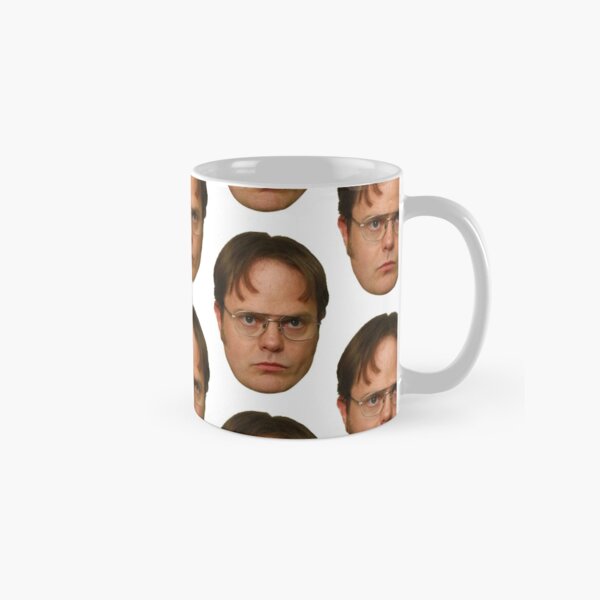 Belle tête de Dwight Schrute Mug classique
