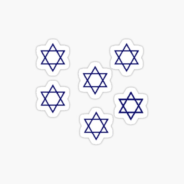 Star of David Sticker