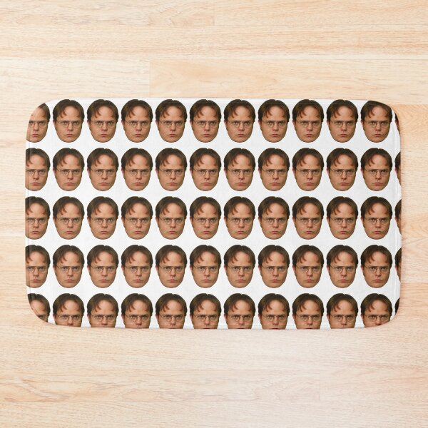 Item preview, Dwight Bath Mat designed and sold by Sprite Pepsi.