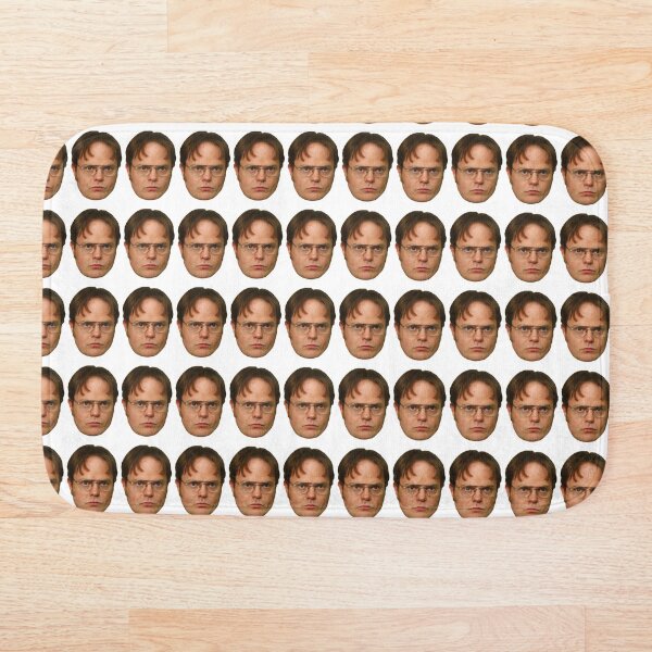 Item preview, Dwight Bath Mat designed and sold by Sprite Pepsi.
