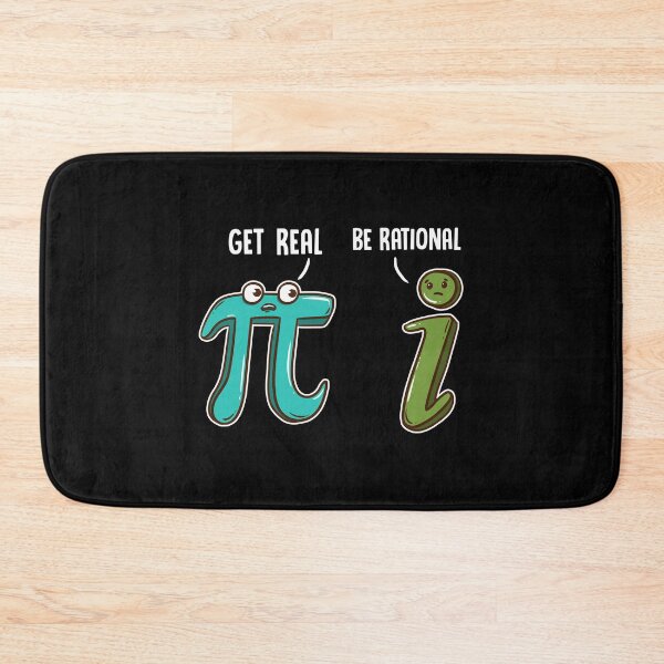 Item preview, Be Rational Get Real Funny Math Joke Stats Pun designed and sold by perfectpresents.