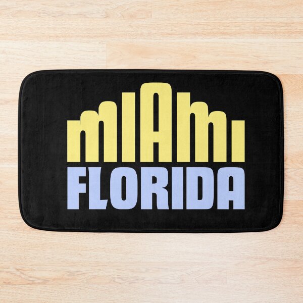 Artikelvorschau, Miami Florida Souvenir Art Deco Baustil Typografie Geschenk entworfen und verkauft von peter2art.