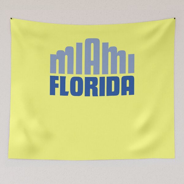 Item preview, Miami Florida Souvenir Art Deco Architecture Typography Gift designed and sold by peter2art.