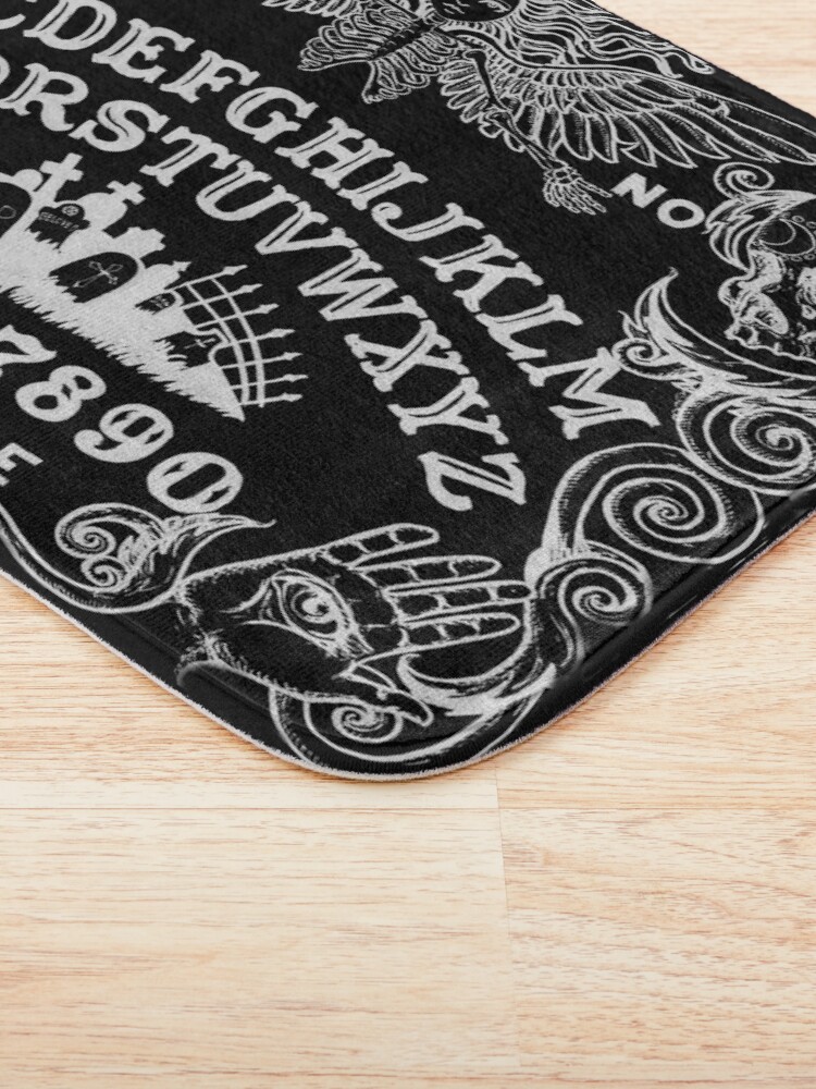 Alternate view of black witch board Bath Mat
