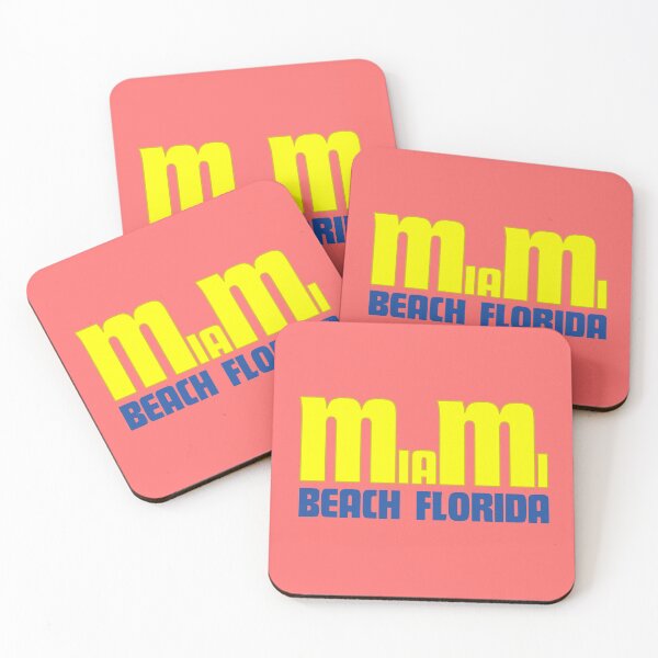 Artikelvorschau, Miami Beach Florida Souvenir USA Art Deco Gebäude Typografie entworfen und verkauft von peter2art.