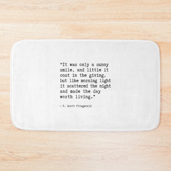 Item preview, F. Scott Fitzgerald quote designed and sold by corbrand.