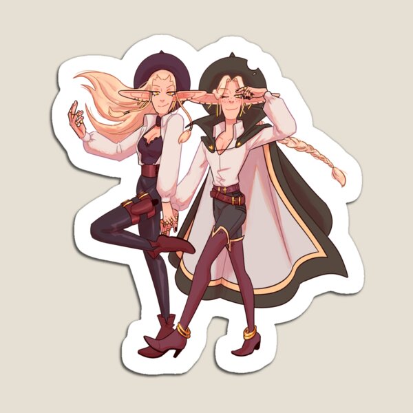 Twins (TAZ) Magnet