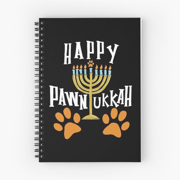 Item preview, Happy Pawnukkah Jewish Dog Lovers Hanukkah Chanukah graphic designed and sold by doodabobs.