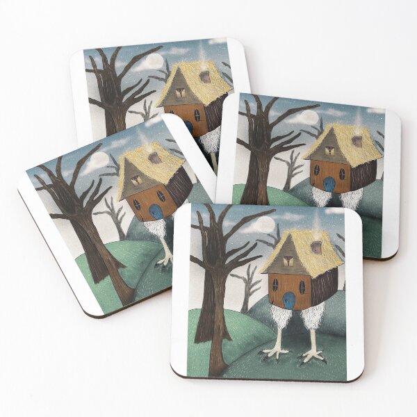 Item preview, Baba Yaga Hut designed and sold by balsamblueberry.