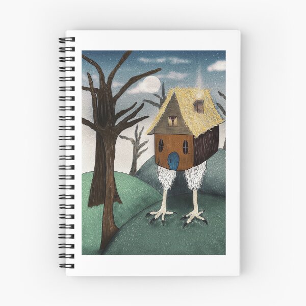 Item preview, Baba Yaga Hut designed and sold by balsamblueberry.