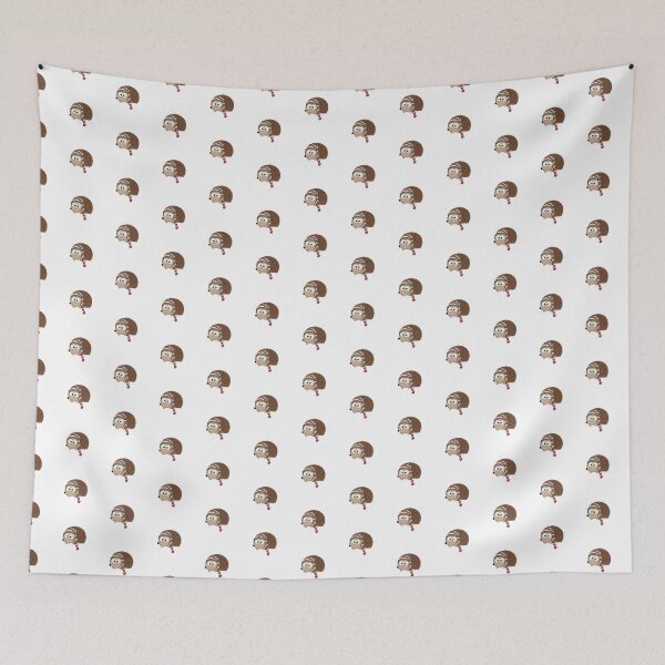 Artikelvorschau, Netter Igel, der eine Winterkappe trägt entworfen und verkauft von Hedgie Designs.