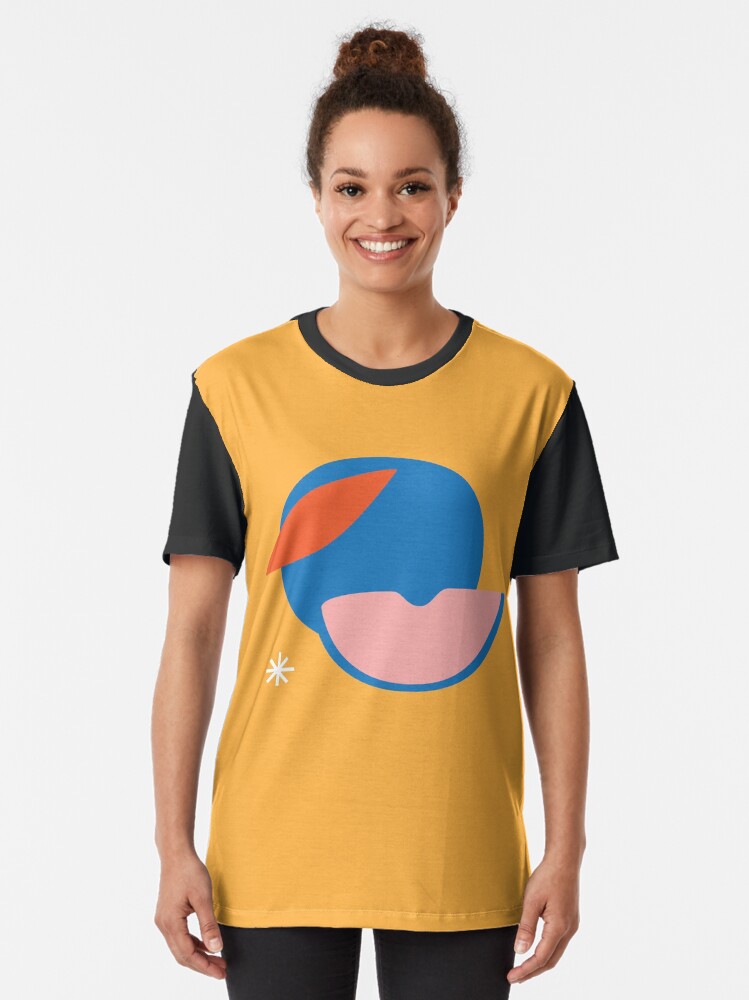 Alternate view of Peachy Graphic T-Shirt