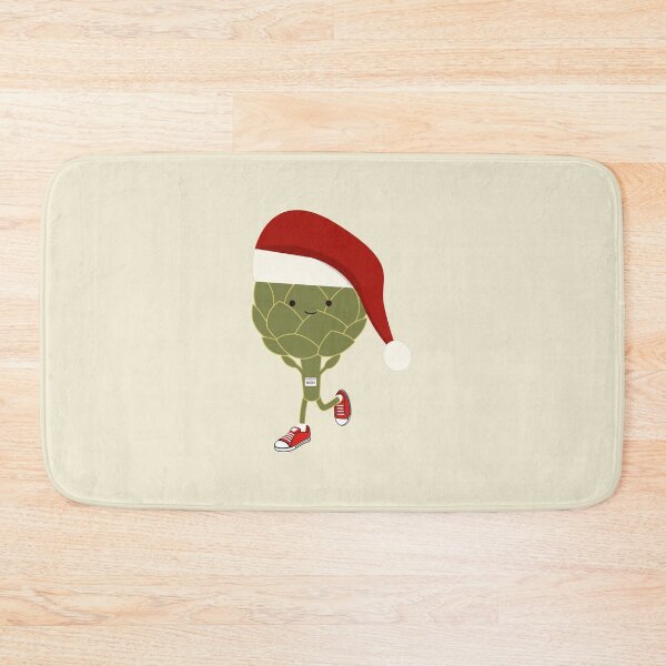 Item preview, Santa Running Artichoke designed and sold by Hedgie Designs.