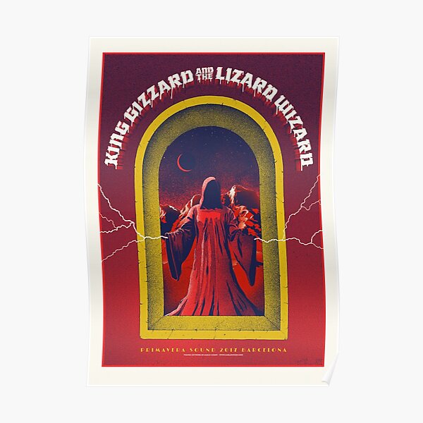king gizzard and the lizard wizard art Poster
