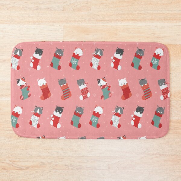 Item preview, christmas cat stockings designed and sold by cynthia tizcareno.