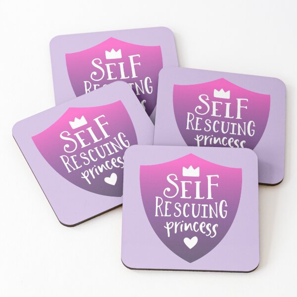 Item preview, Self Rescuing Princess Pink Purple designed and sold by Kit Cronk.