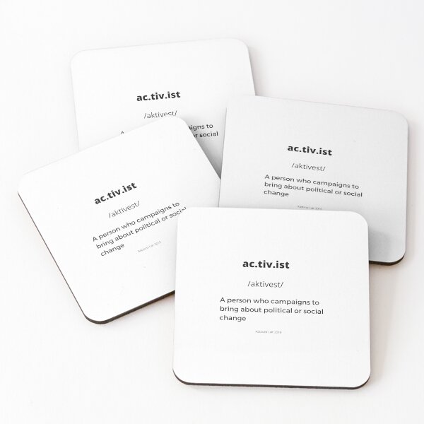 Item preview, Activist Defined designed and sold by A Simple Shop by Dede.