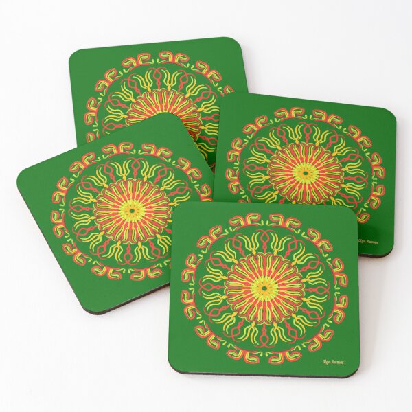 Item preview, Chakram Deví (Green) designed and sold by olgaramos.